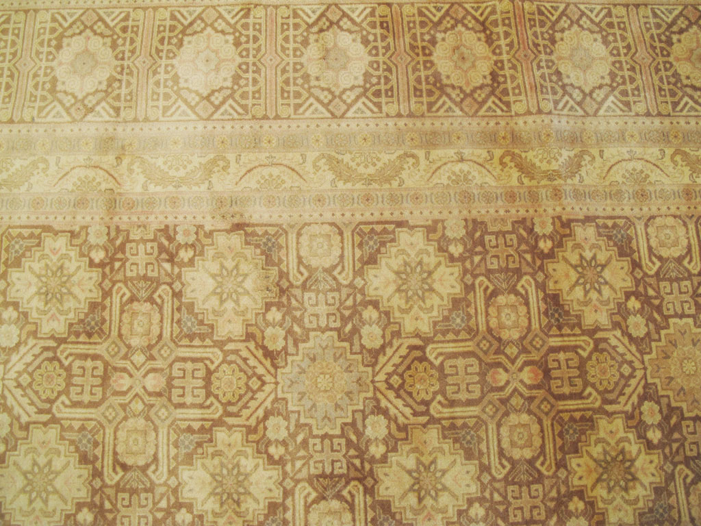 Vintage Persian Tabriz Carpet, No.14841 - Gsblank