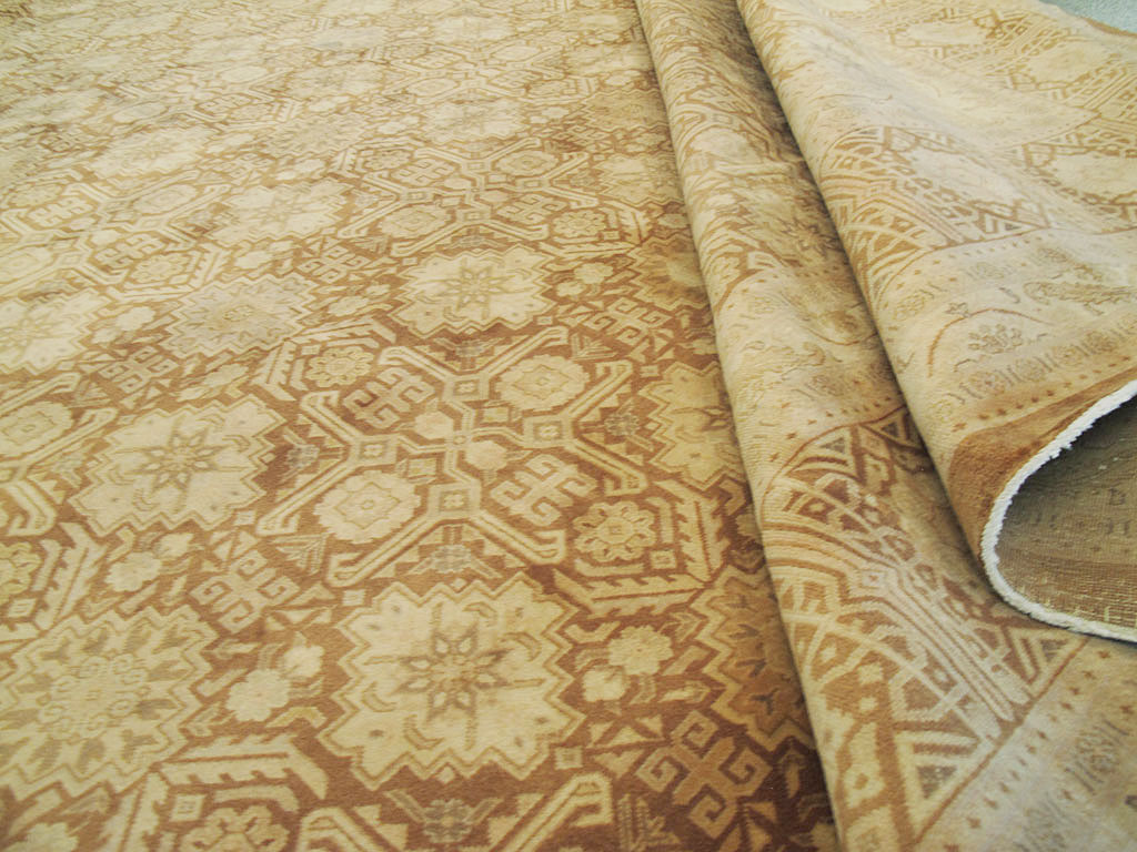 Vintage Persian Tabriz Carpet, No.14841 - Gsblank