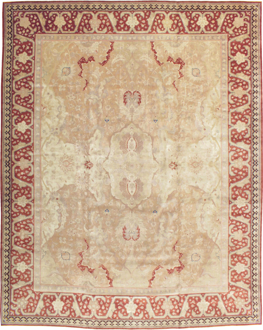 Antique Persian Tabriz Carpet, No.14870 - Gsblank