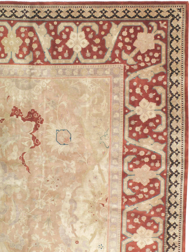 Antique Persian Tabriz Carpet, No.14870 - Gsblank