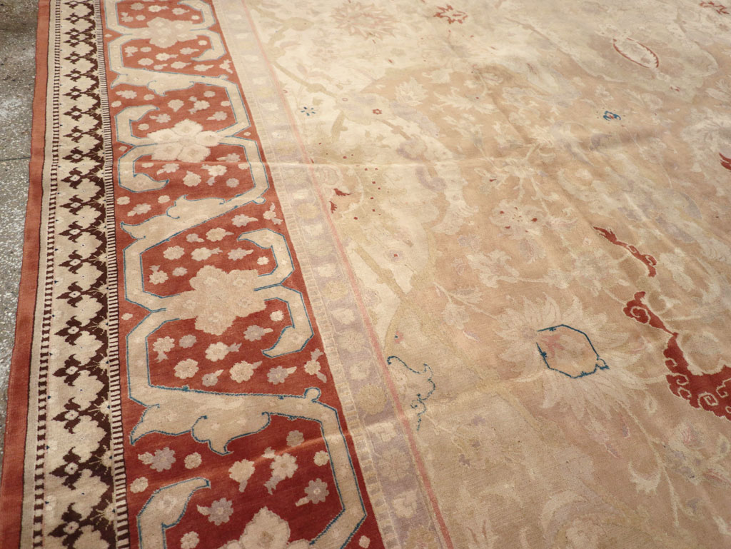 Antique Persian Tabriz Carpet, No.14870 - Gsblank