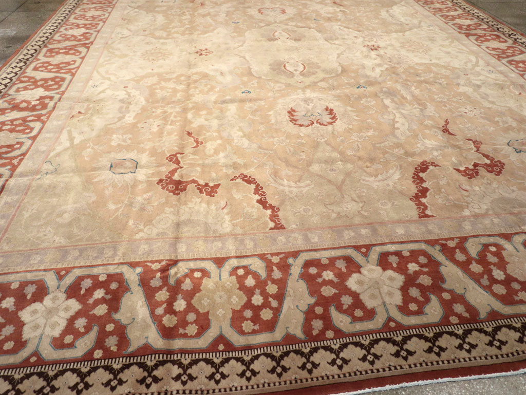 Antique Persian Tabriz Carpet, No.14870 - Gsblank
