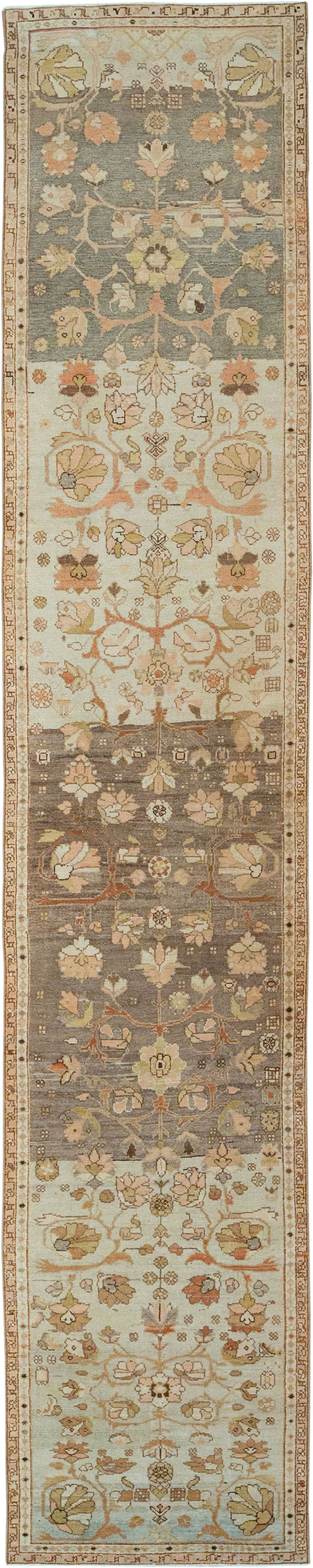 Vintage Persian Malayer Runner, No.14883 - Gsblank