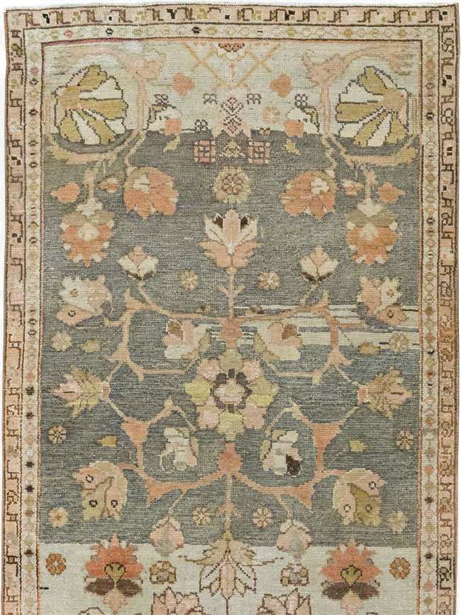 Vintage Persian Malayer Runner, No.14883 - Gsblank