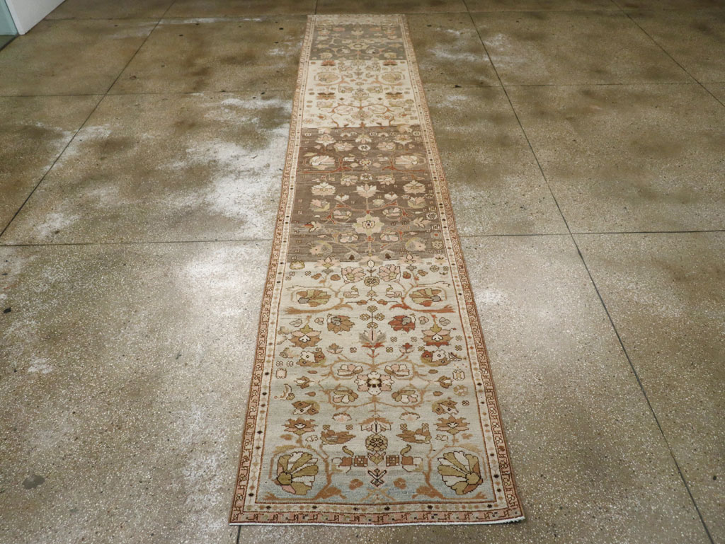 Vintage Persian Malayer Runner, No.14883 - Gsblank