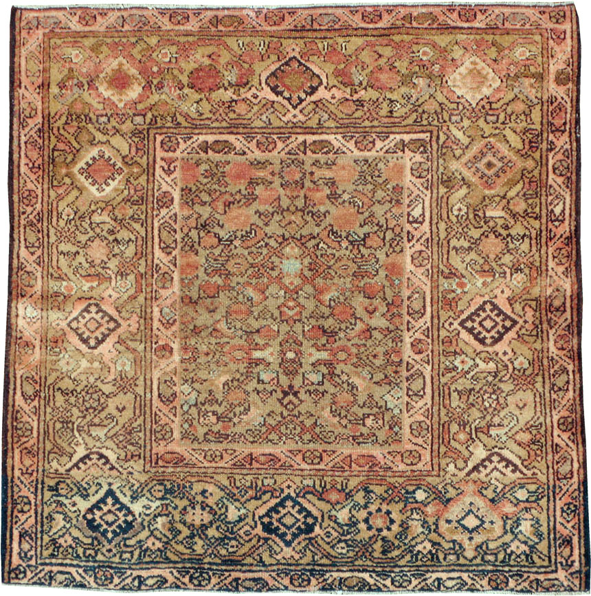 Vintage Persian Malayer Rug, No.14884 - Gsblank