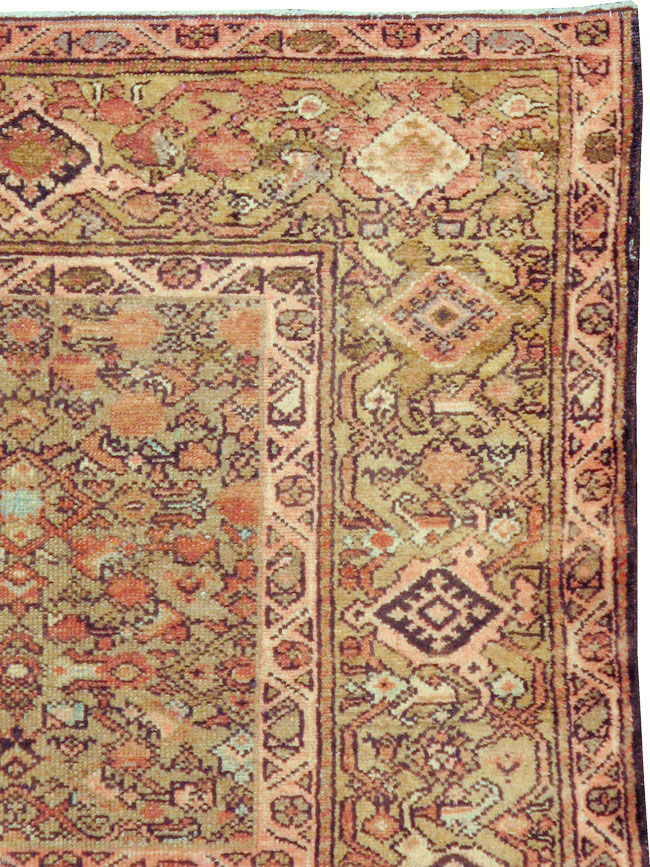 Vintage Persian Malayer Rug, No.14884 - Gsblank