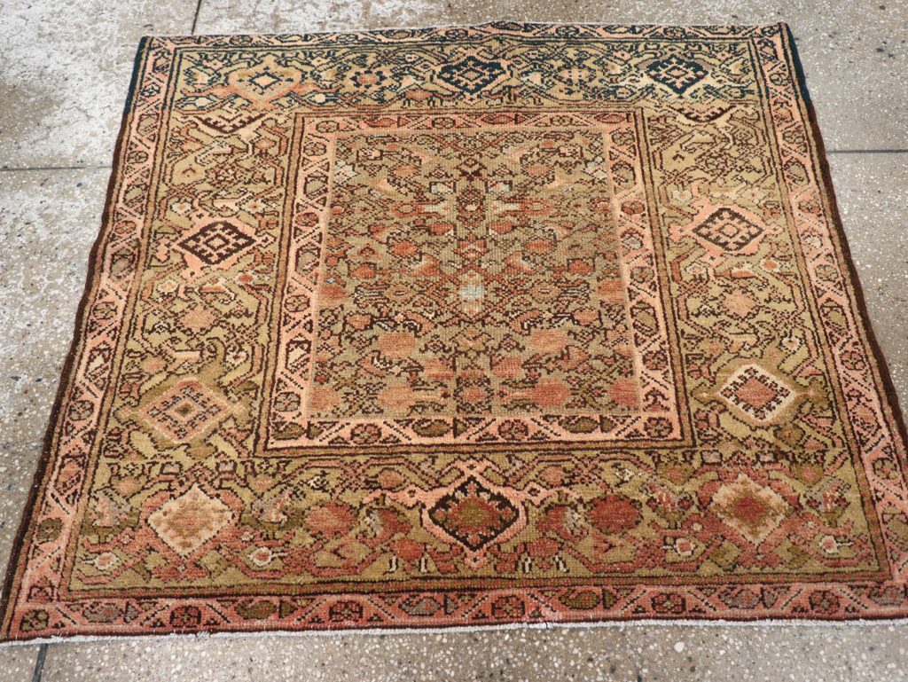 Vintage Persian Malayer Rug, No.14884 - Gsblank