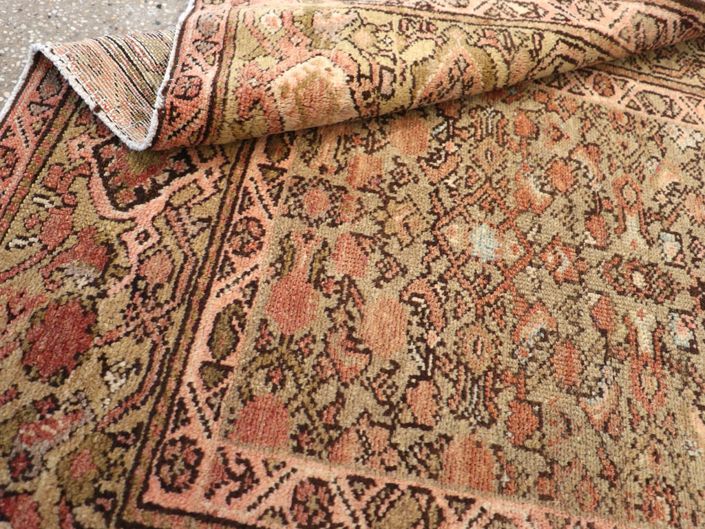 Vintage Persian Malayer Rug, No.14884 - Gsblank