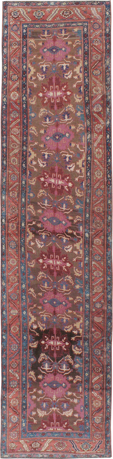 Antique Persian Bakshaish Runner, No.14896 - Gsblank
