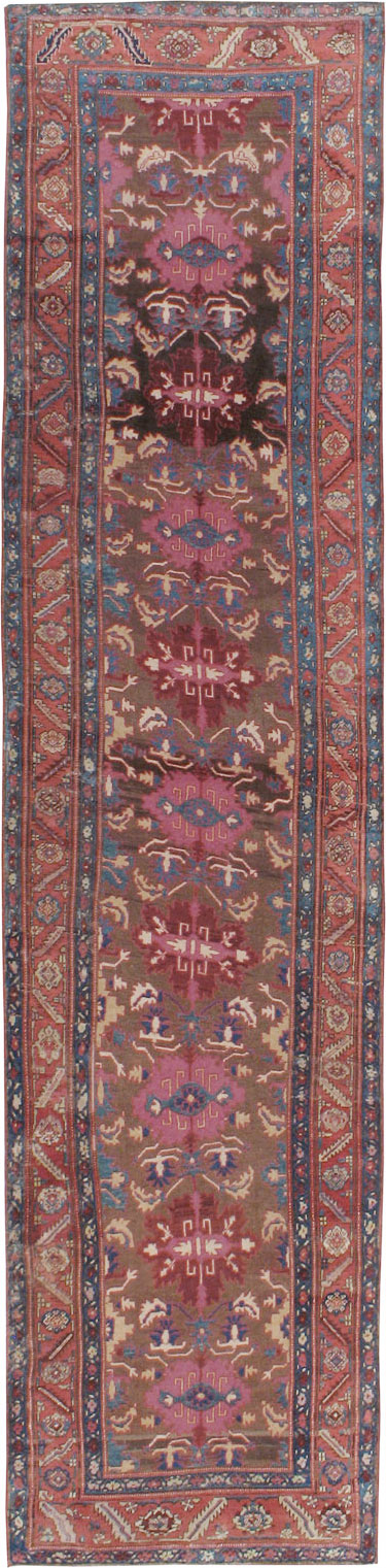Antique Persian Bakshaish Runner, No.14896 - Gsblank