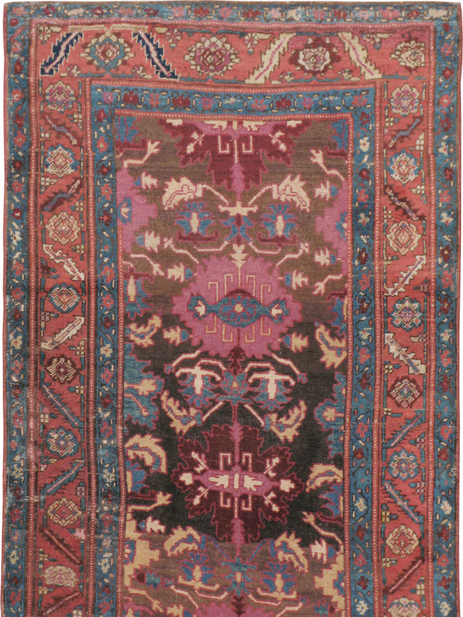 Antique Persian Bakshaish Runner, No.14896 - Gsblank