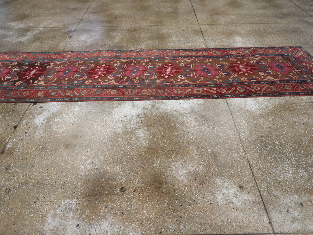 Antique Persian Bakshaish Runner, No.14896 - Gsblank