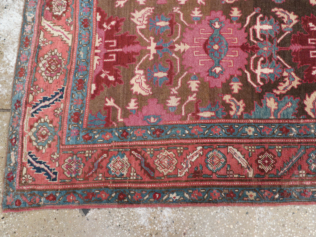 Antique Persian Bakshaish Runner, No.14896 - Gsblank