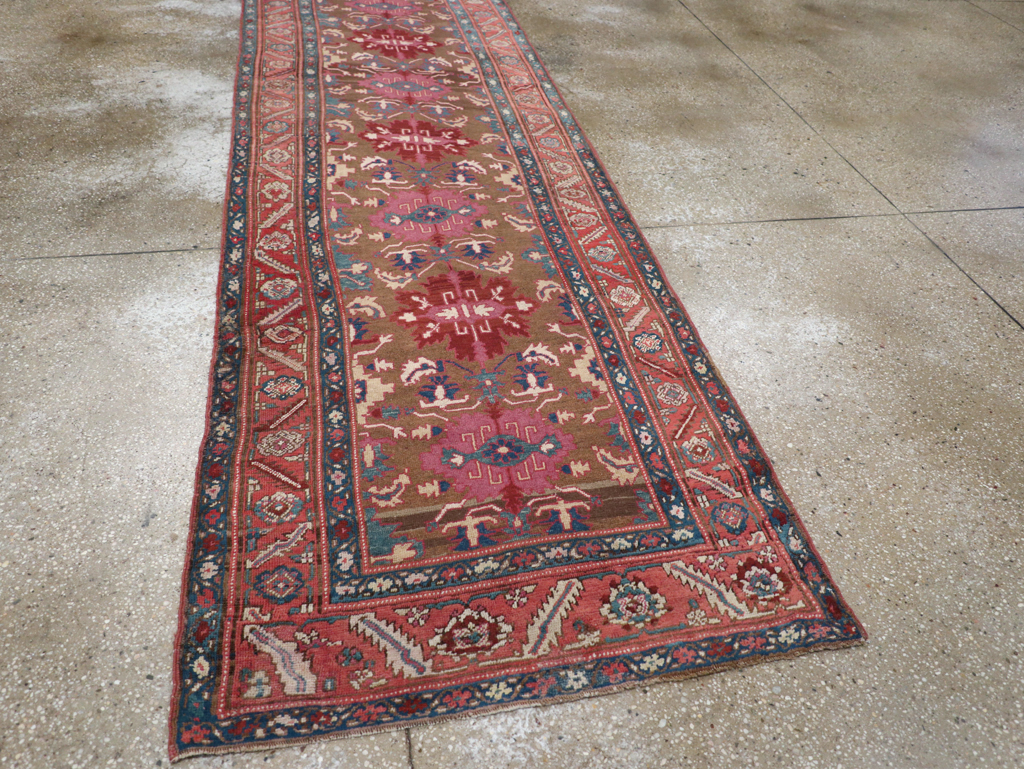 Antique Persian Bakshaish Runner, No.14896 - Gsblank