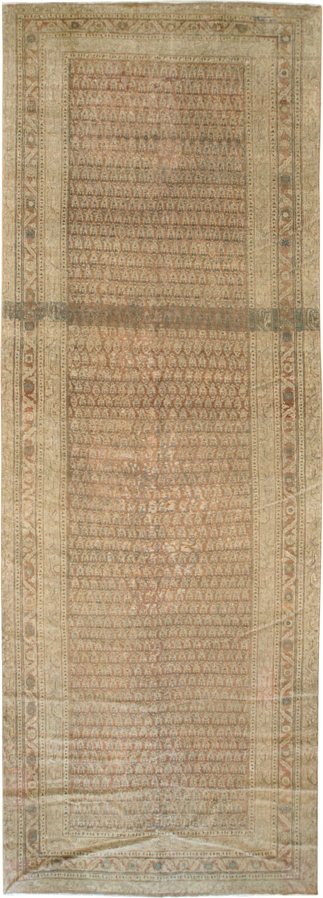 Antique Persian Malayer Long Carpet, No.14942 - Gsblank