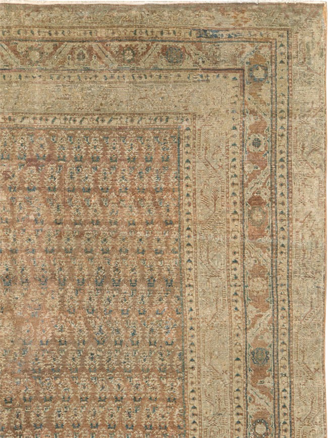 Antique Persian Malayer Long Carpet, No.14942 - Gsblank