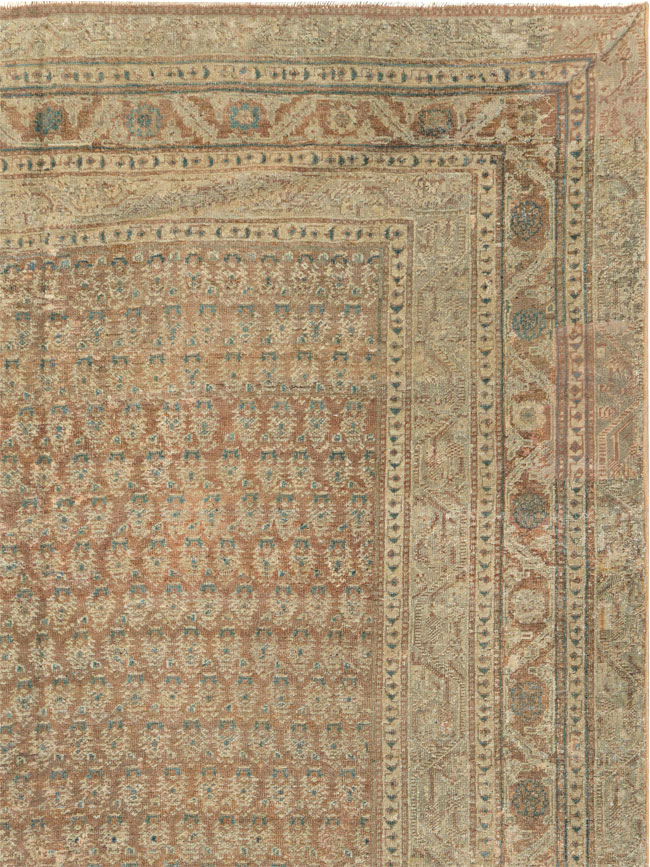 Antique Persian Malayer Long Carpet, No.14942 - Gsblank