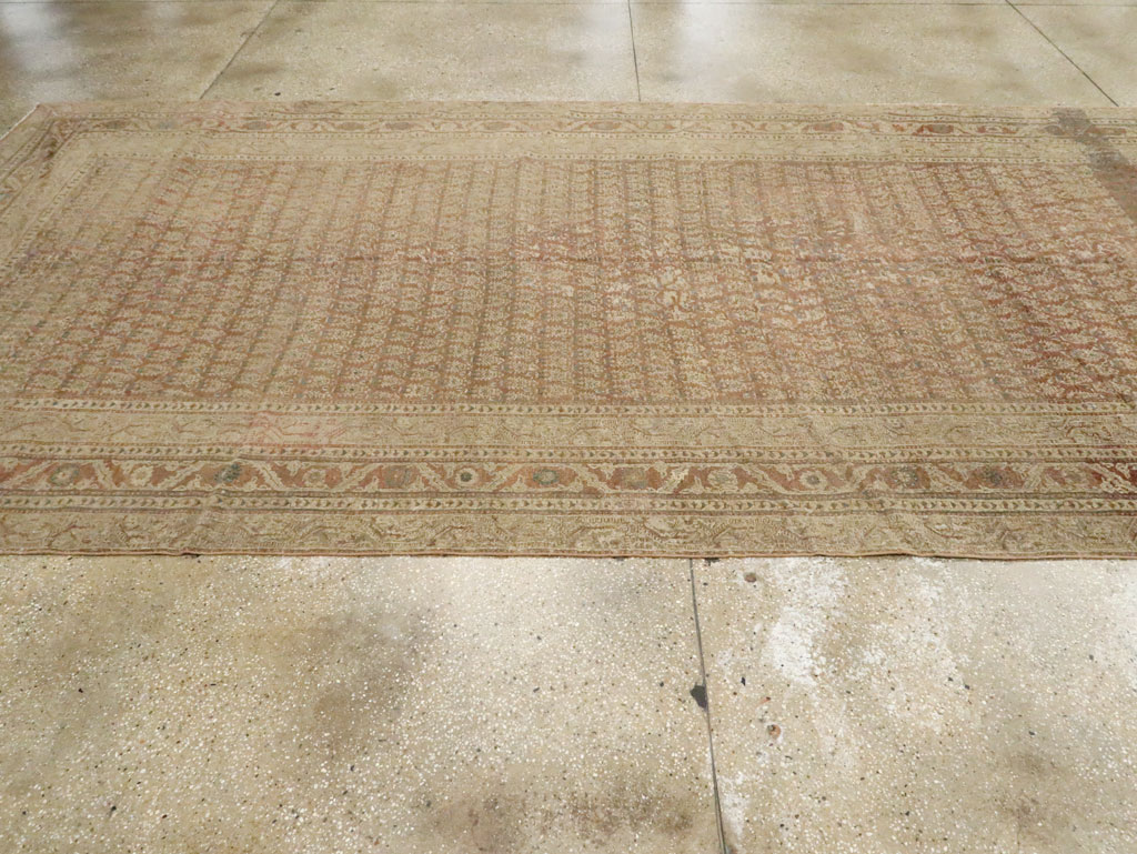 Antique Persian Malayer Long Carpet, No.14942 - Gsblank