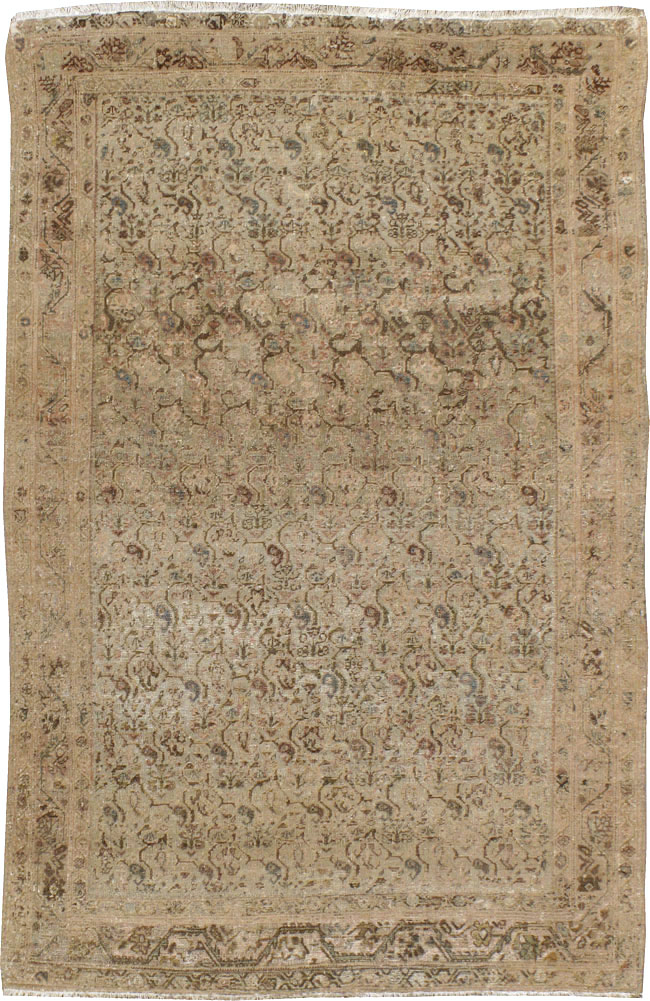 Vintage Persian Malayer Rug, No.14945 - Gsblank