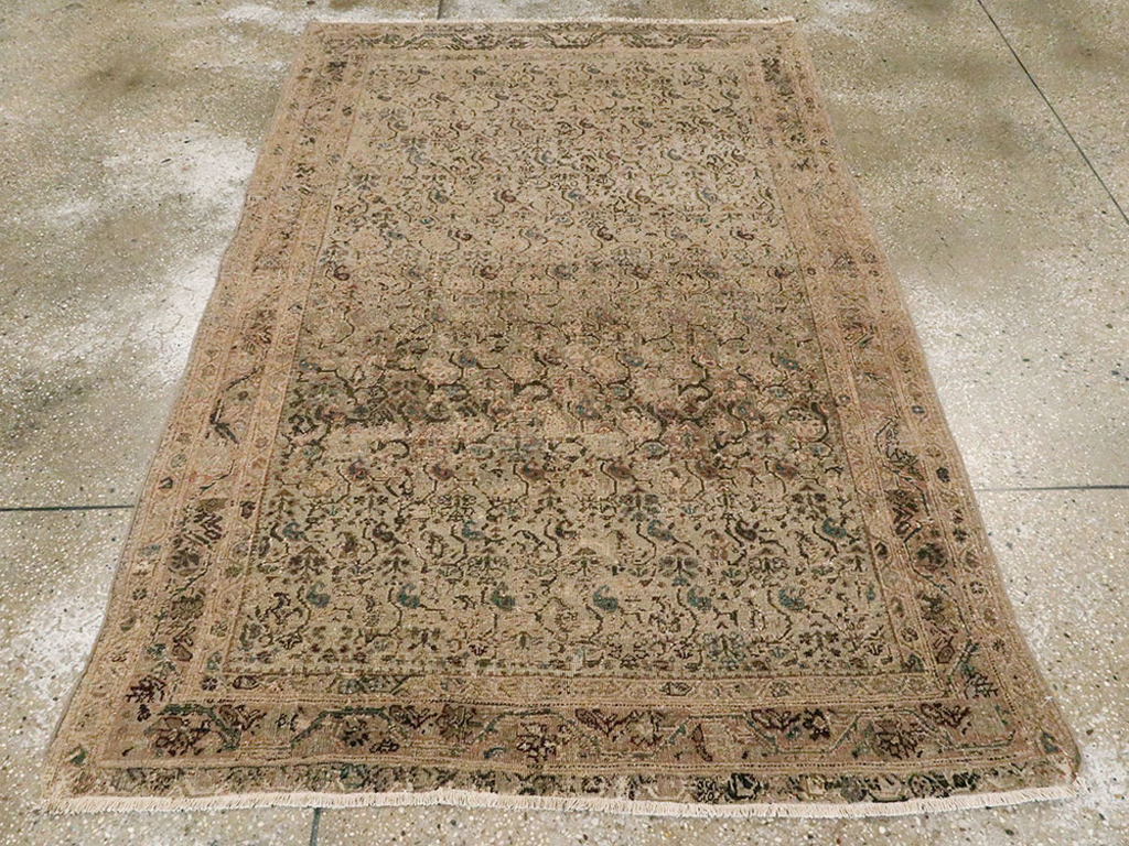 Vintage Persian Malayer Rug, No.14945 - Gsblank