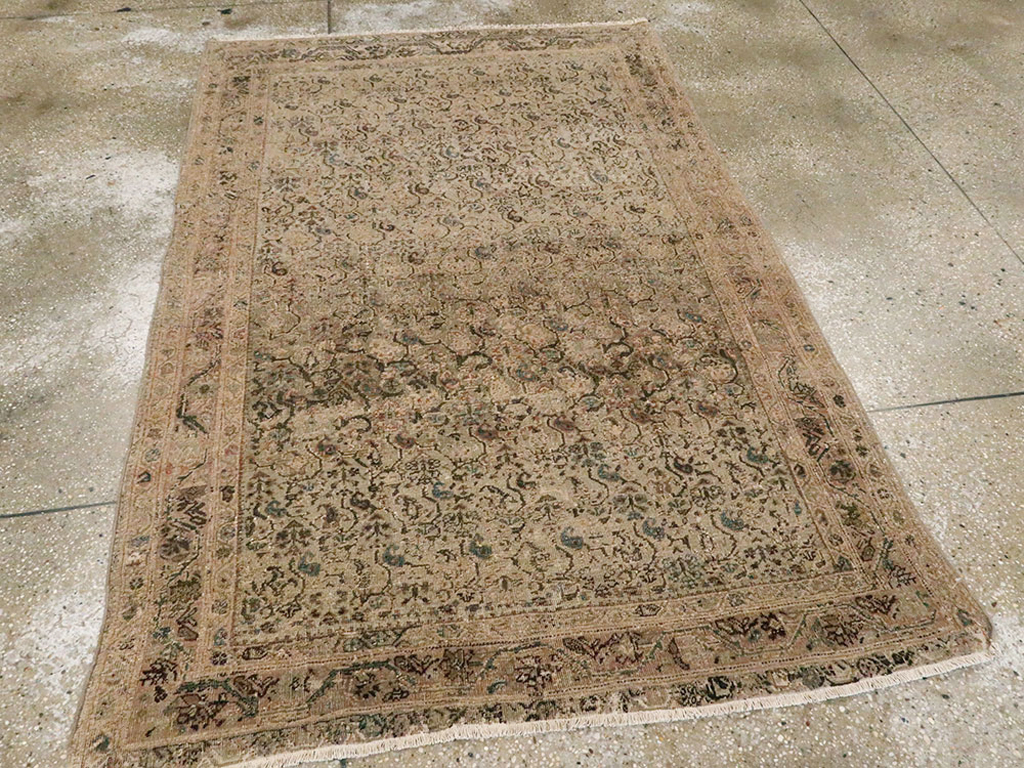 Vintage Persian Malayer Rug, No.14945 - Gsblank