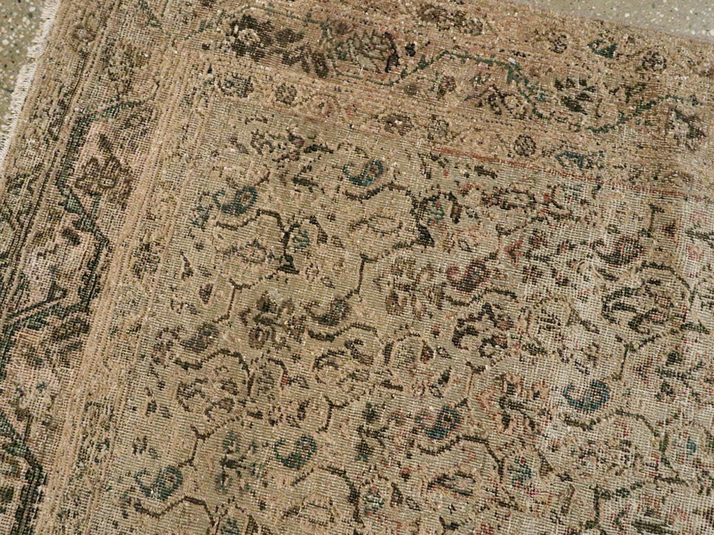 Vintage Persian Malayer Rug, No.14945 - Gsblank