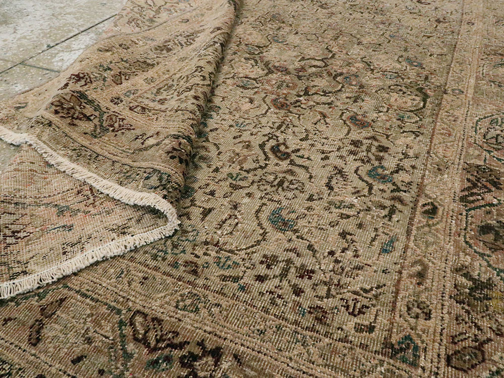 Vintage Persian Malayer Rug, No.14945 - Gsblank