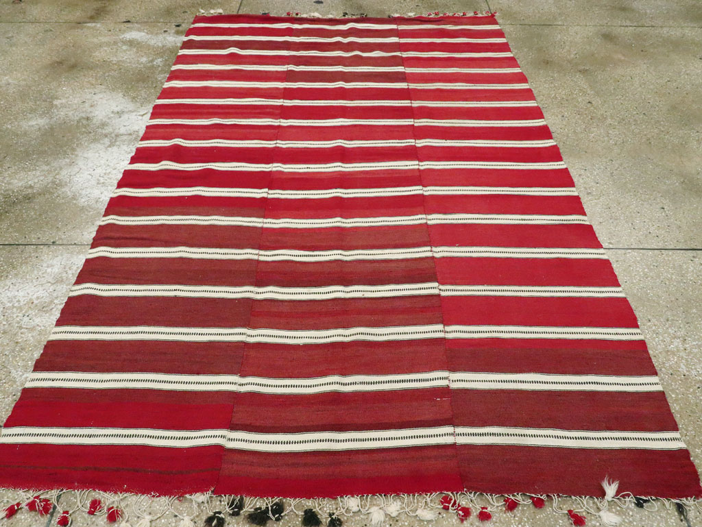 Vintage Turkish Flatweave Kilim, No.14978 - Gsblank