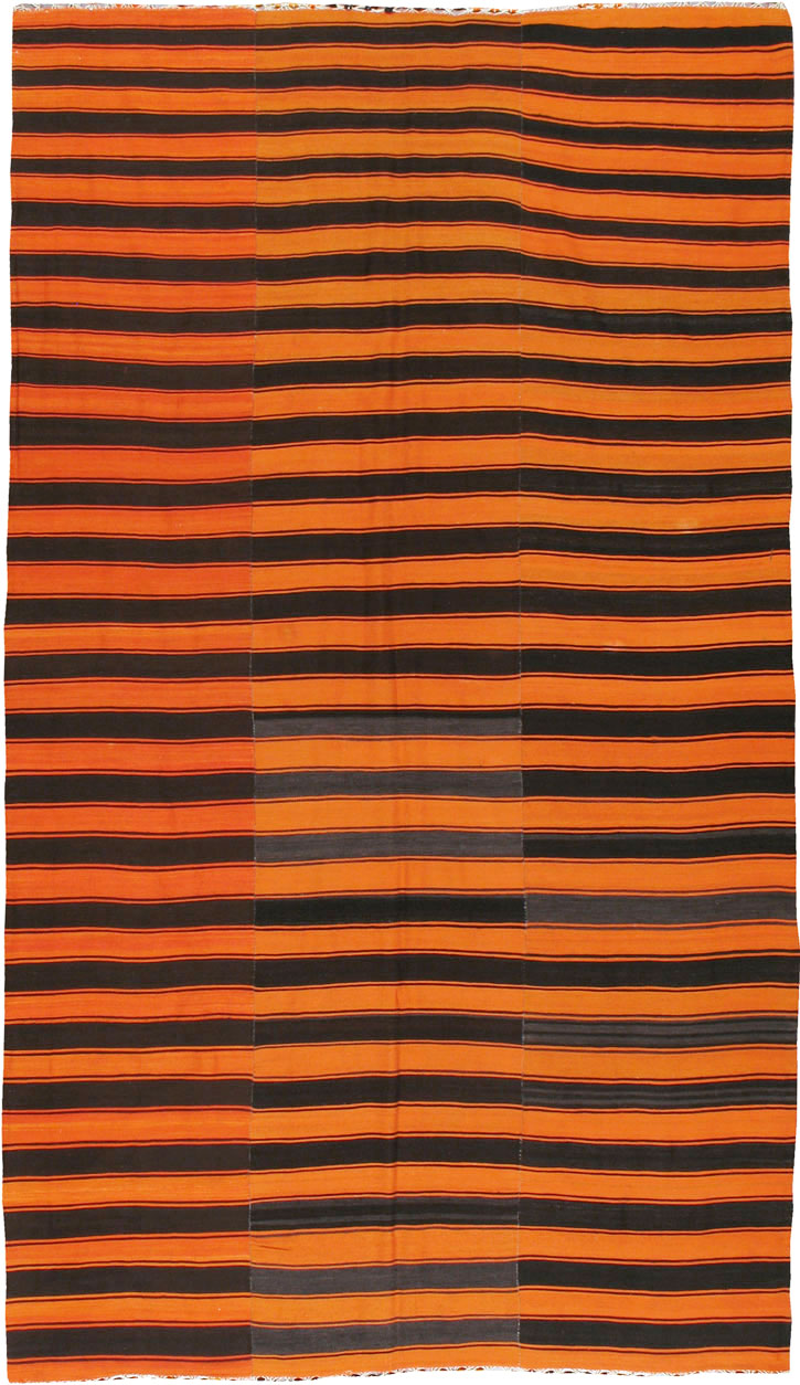 Vintage Turkish Flatweave Kilim, No.14983 - Gsblank