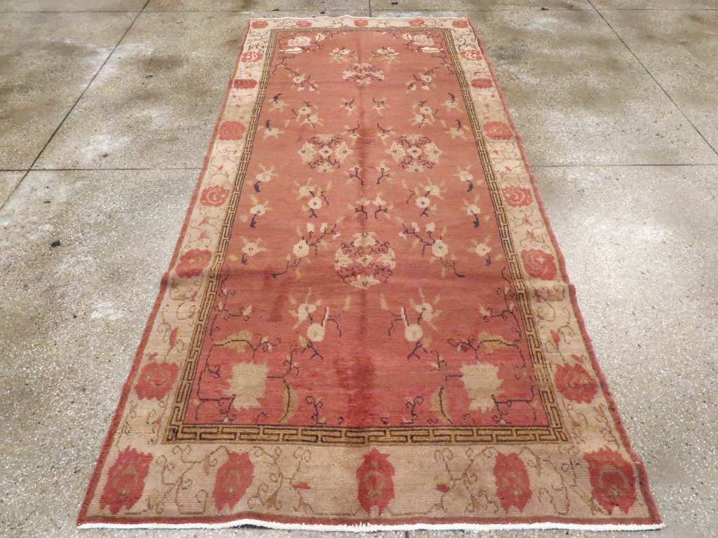 Vintage Turkish Anatolian Accent Rug, No.14990 - Gsblank
