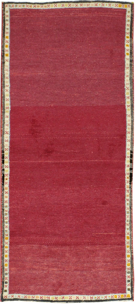 Vintage Turkish Anatolian Throw Rug, No.14998 - Gsblank