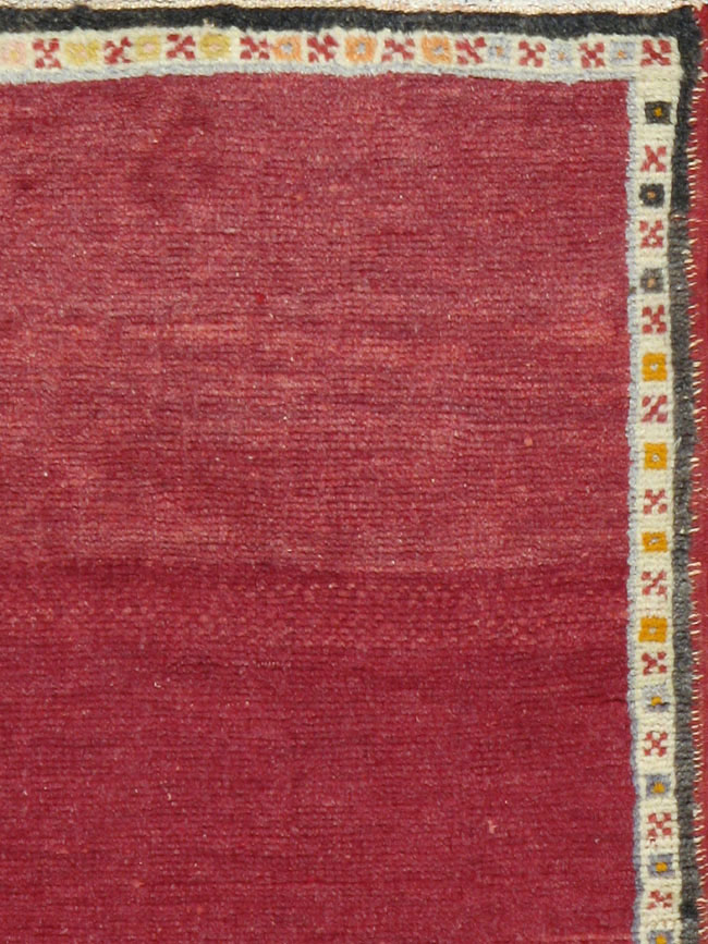 Vintage Turkish Anatolian Throw Rug, No.14998 - Gsblank