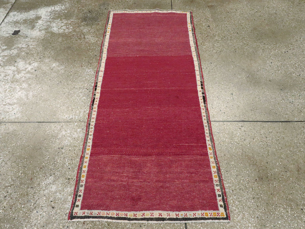Vintage Turkish Anatolian Throw Rug, No.14998 - Gsblank