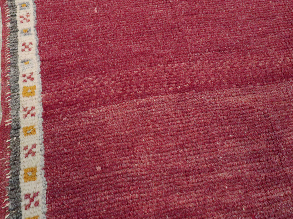 Vintage Turkish Anatolian Throw Rug, No.14998 - Gsblank