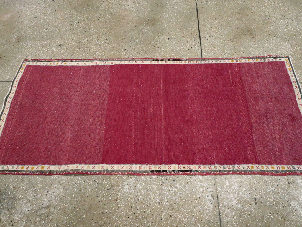 Vintage Turkish Anatolian Throw Rug, No.14998 - Gsblank