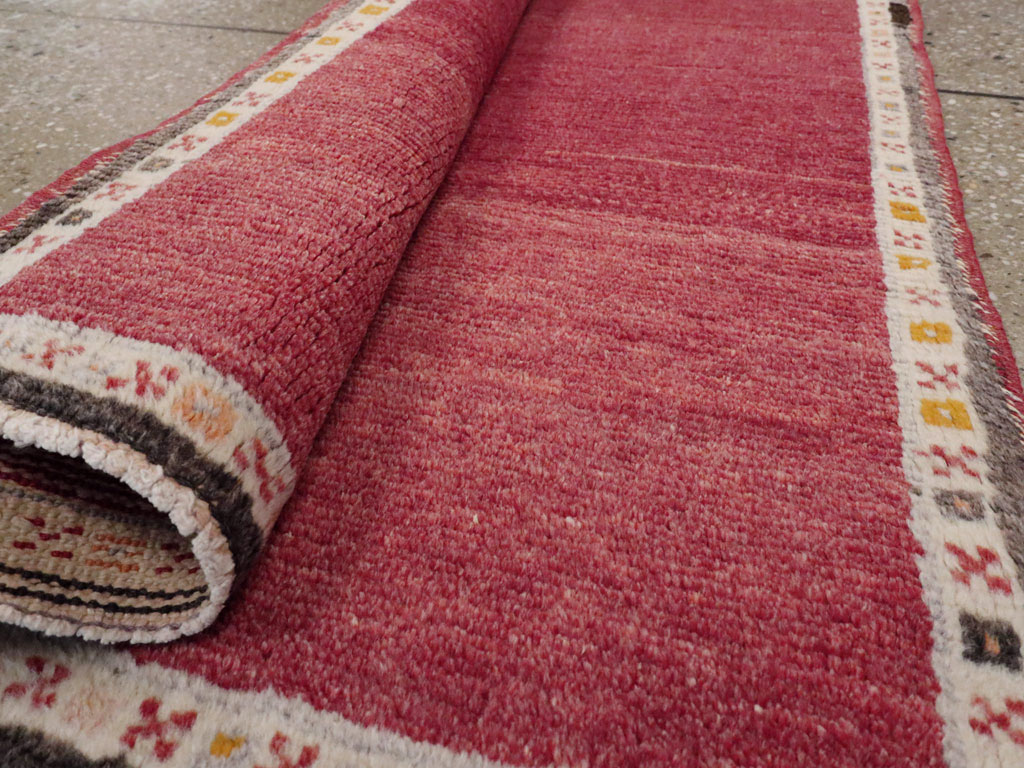 Vintage Turkish Anatolian Throw Rug, No.14998 - Gsblank