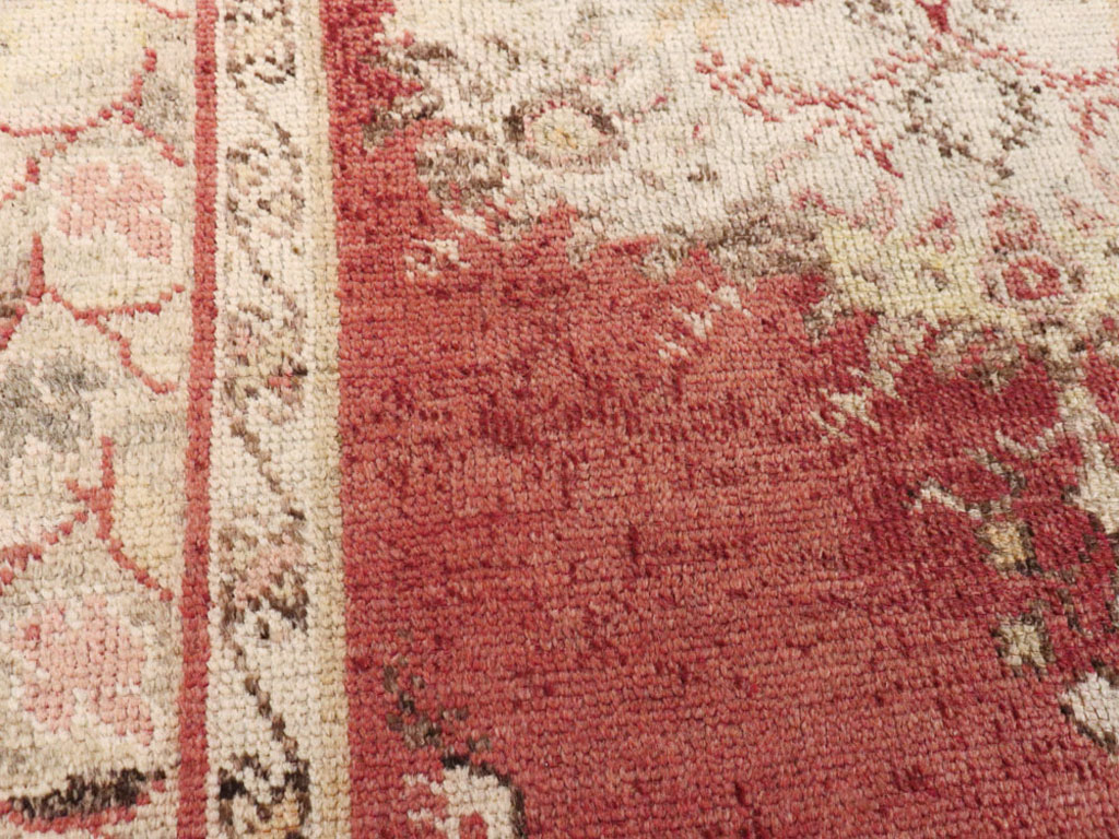 Antique  Turkish Oushak Rug, No.15013 - Gsblank