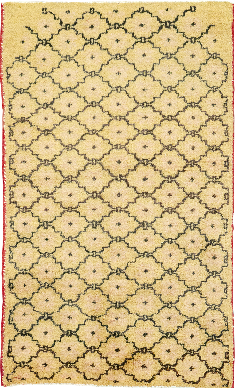 Vintage Turkish Anatolian Throw Rug, No.15028 - Gsblank