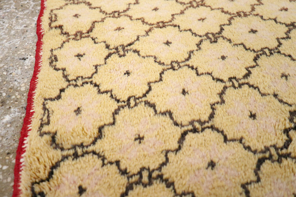 Vintage Turkish Anatolian Throw Rug, No.15028 - Gsblank