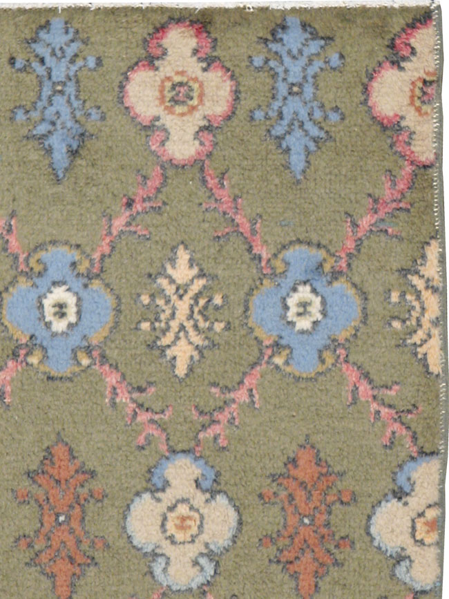 Vintage Turkish Anatolian Throw Rug, No.15036 - Gsblank