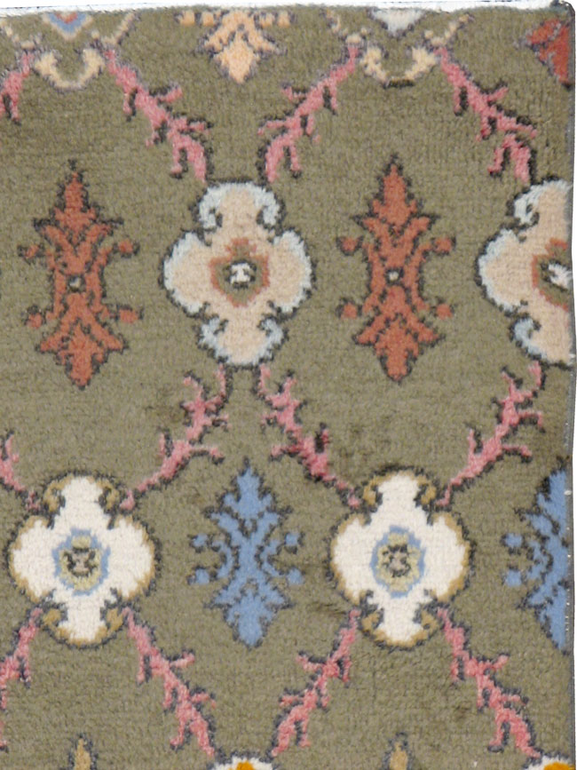 Vintage Turkish Anatolian Throw Rug, No.15036 - Gsblank