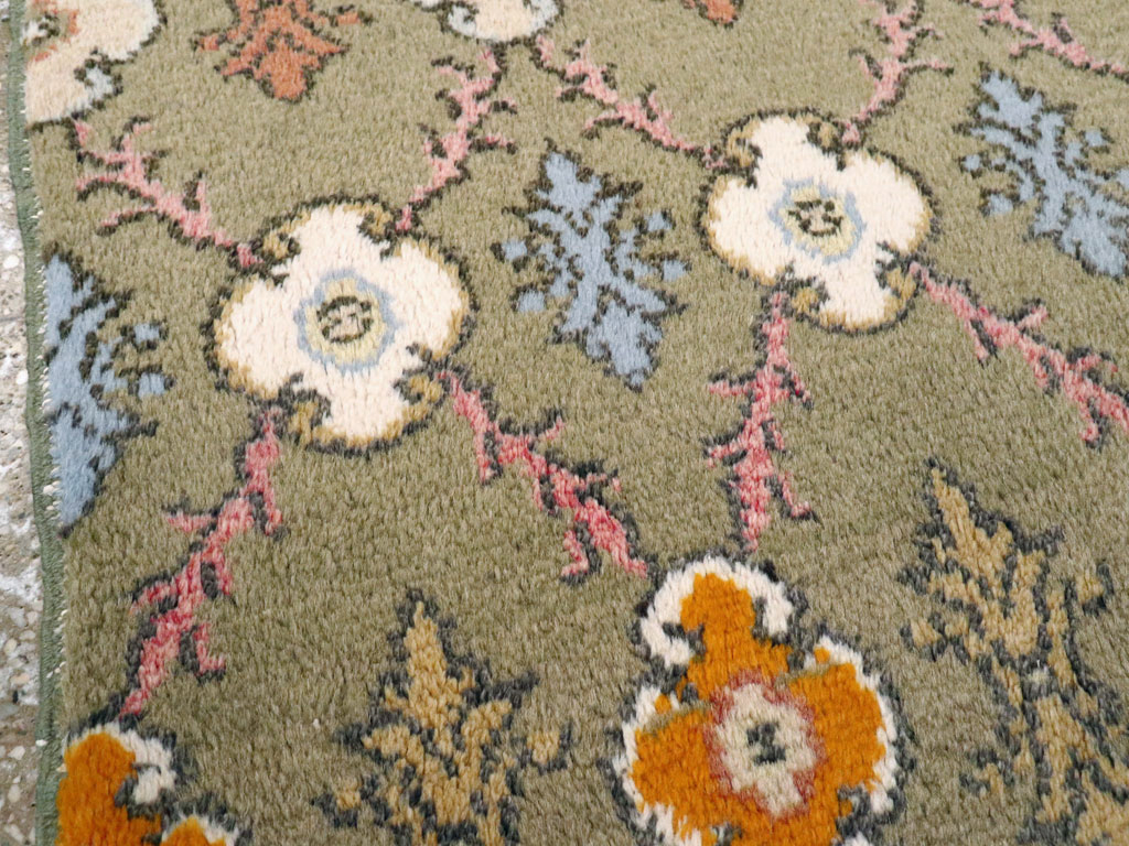 Vintage Turkish Anatolian Throw Rug, No.15036 - Gsblank