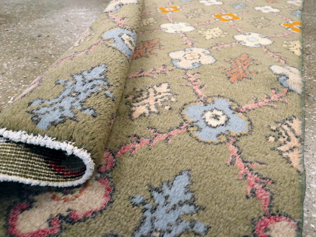 Vintage Turkish Anatolian Throw Rug, No.15036 - Gsblank