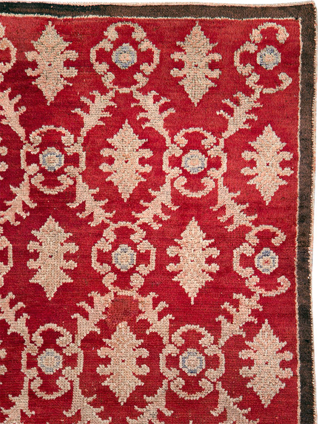 Vintage Turkish Anatolian Accent Rug, No.15041 - Gsblank
