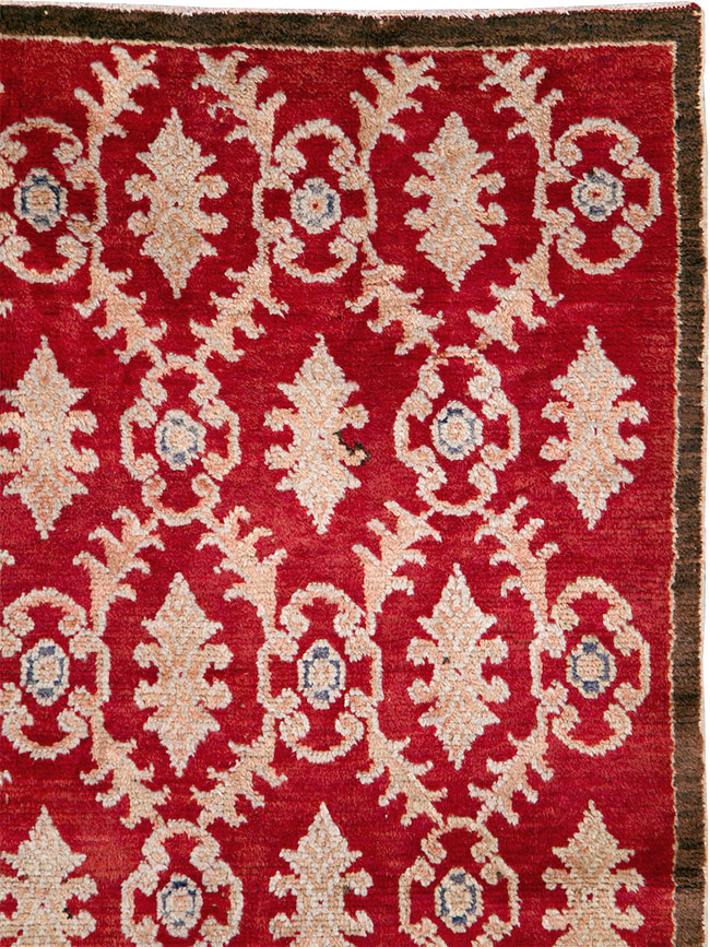 Vintage Turkish Anatolian Accent Rug, No.15041 - Gsblank