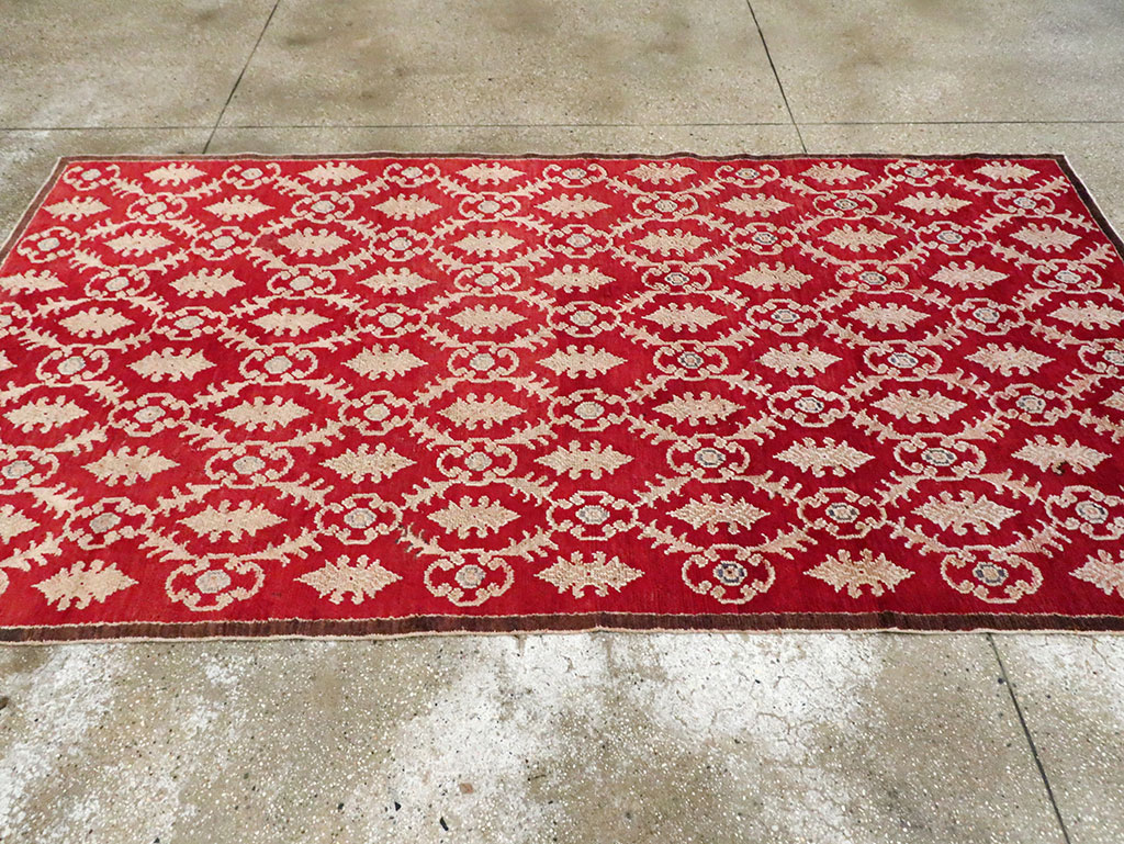 Vintage Turkish Anatolian Accent Rug, No.15041 - Gsblank