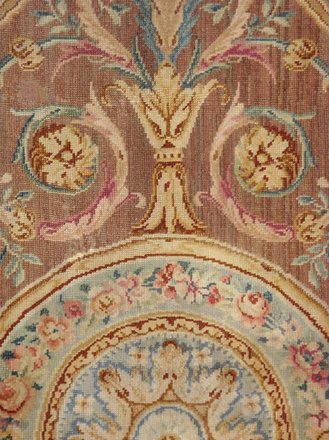 Antique French Savonnerie Carpet, No.15064 - Gsblank