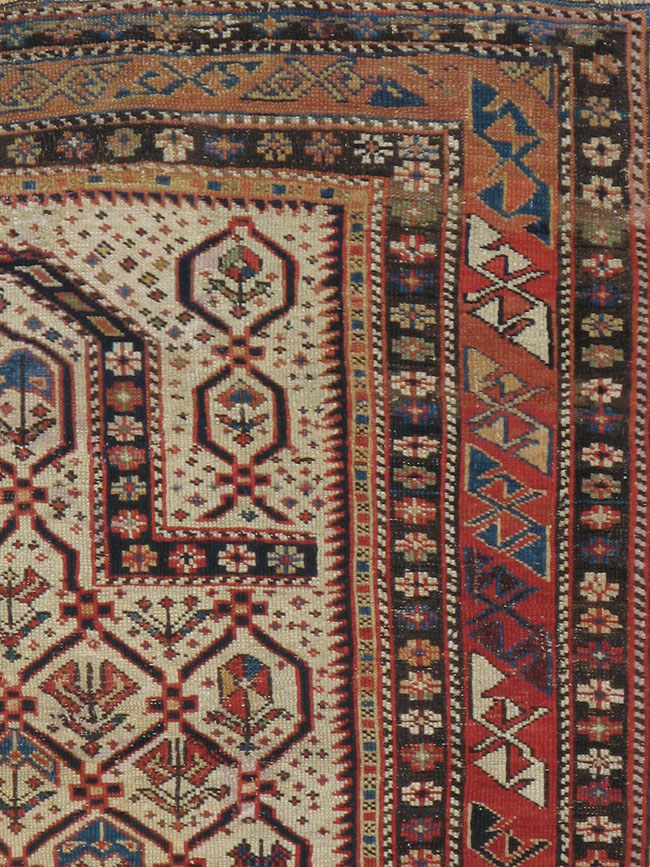 Antique  Caucasian Shirvan Rug, No.15069 - Gsblank