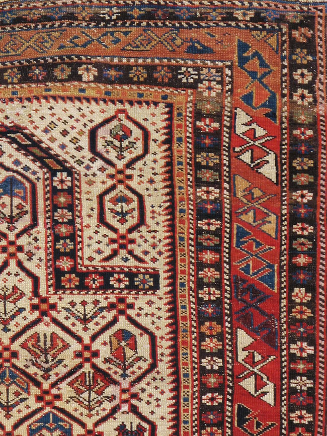 Antique  Caucasian Shirvan Rug, No.15069 - Gsblank